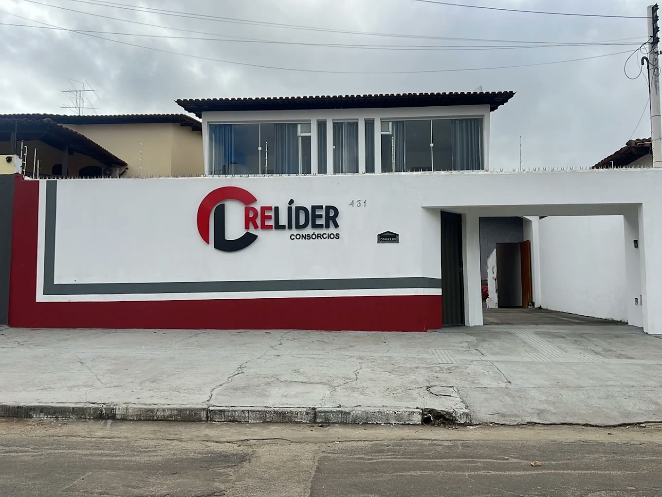 Fachada da Crelider Consórcios - Av. Braulino Santos, 431, Vitória da Conquista